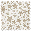 Whaley Great, Star Splash Sand - Twist&Fit Roman Blind